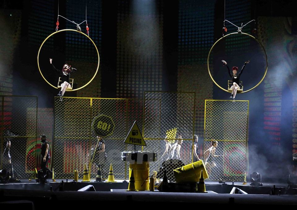 岘港市Special Countdown Party 2016年迎新文艺晚会（图片来源：越通社） 