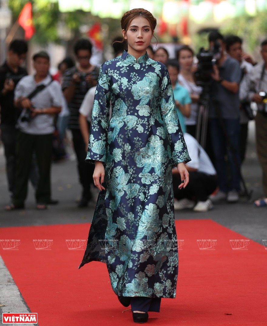 奥黛款式丰富多样。图自越通社/越南画报