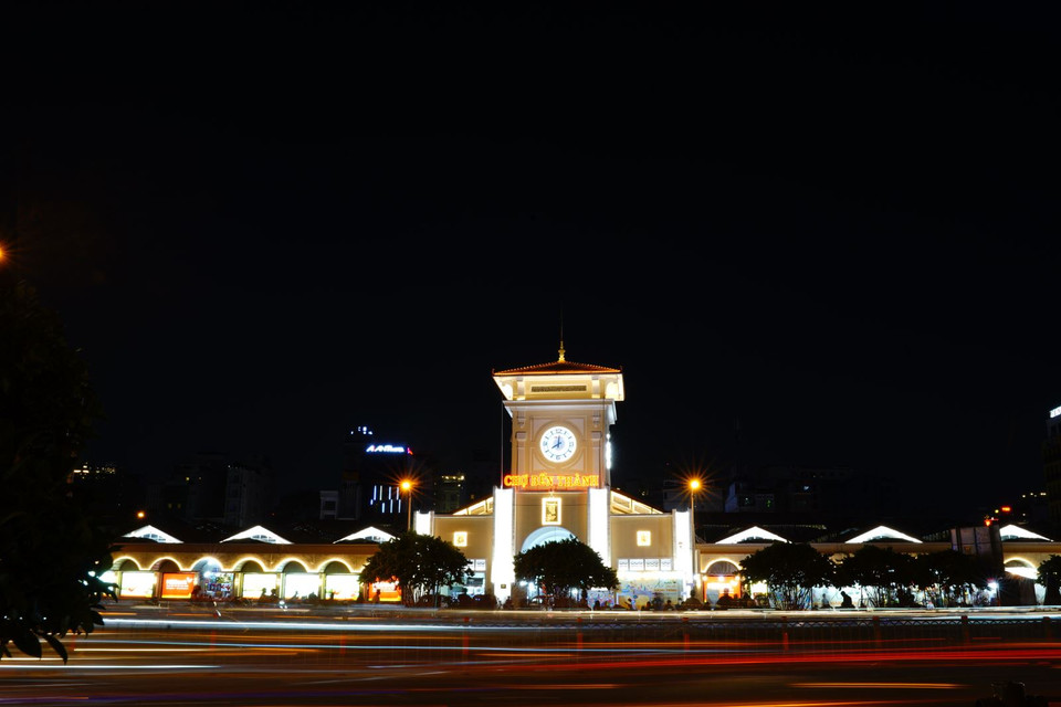 槟城市场是备受游客青睐的目的地。图自越通社/信息报