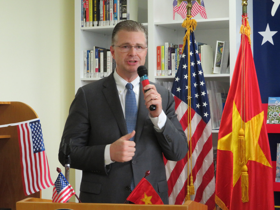 美国驻越南大使丹尼尔•克里滕布林克。越通社记者 映雪 摄