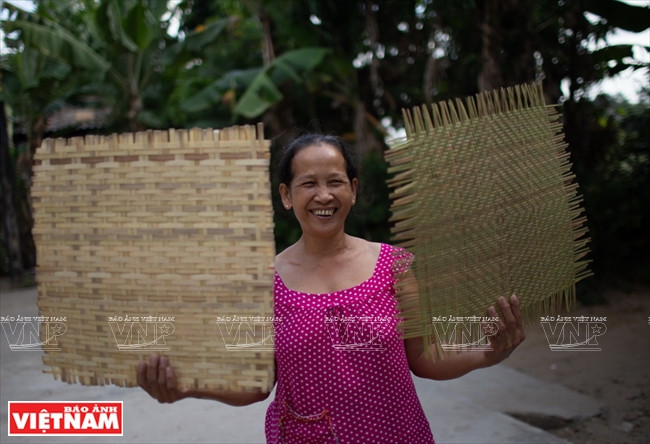 竹编行业给当地人民带来稳定的收入。图自越南画报
