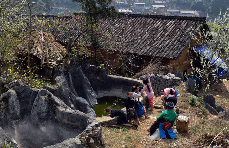 这里的水资源很紧缺。（图片来源：越通社） 