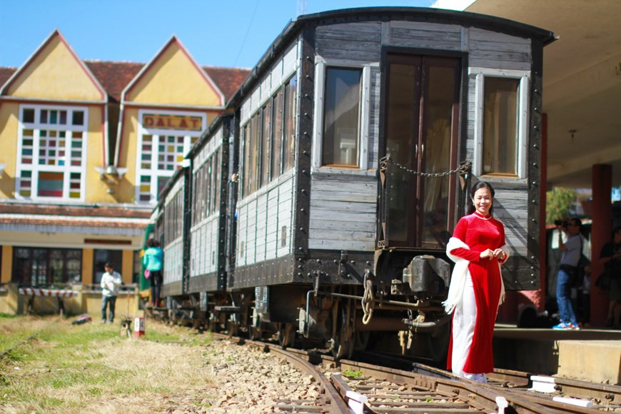 大叻火车站是印度支那剩下的最古老火车站。该火车站于1932-1938年建设。图自Vietnam+