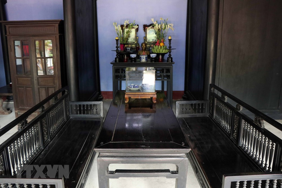 顺化市顺录坊梅叔鸾街112号胡伯伯纪念馆——这是胡伯伯母亲黄氏鸾于1901年2月去世的地方。越通社记者 杜长 慑