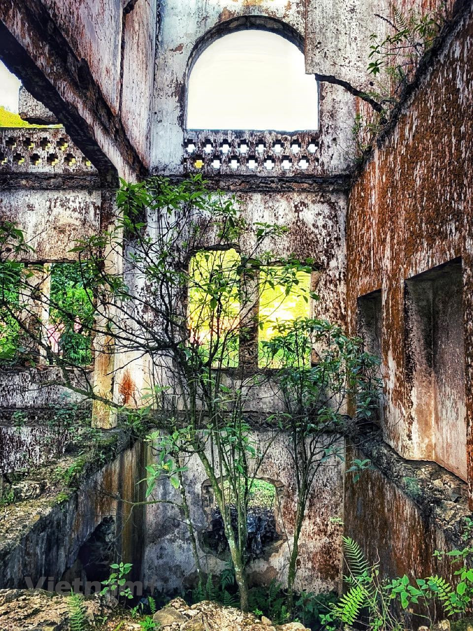 左泙村的古老修道院在这里耸立了数百年。越通社记者 春梅 慑