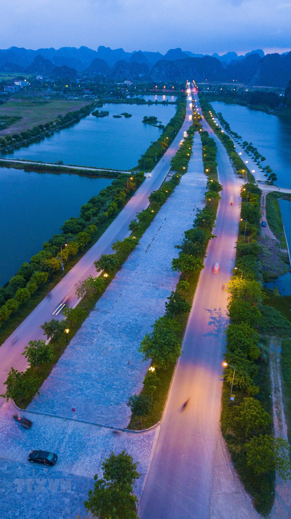 虽然没有其他城市繁华，但宁平市却有着大城市所不具备的安逸。越通社记者 明德 摄
