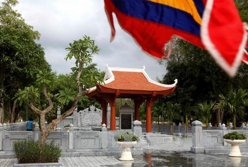 阮攸的陵墓。（图片来源：越通社）