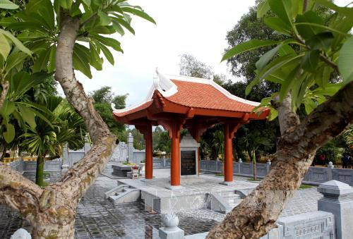 阮攸的陵墓。（图片来源：越通社）