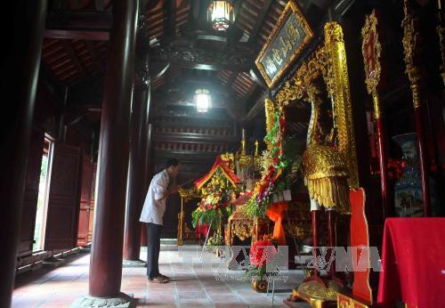 设在阮攸国家级特别遗迹区的阮攸祠堂。（图片来源：越通社）