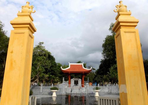 阮攸的陵墓。（图片来源：越通社）