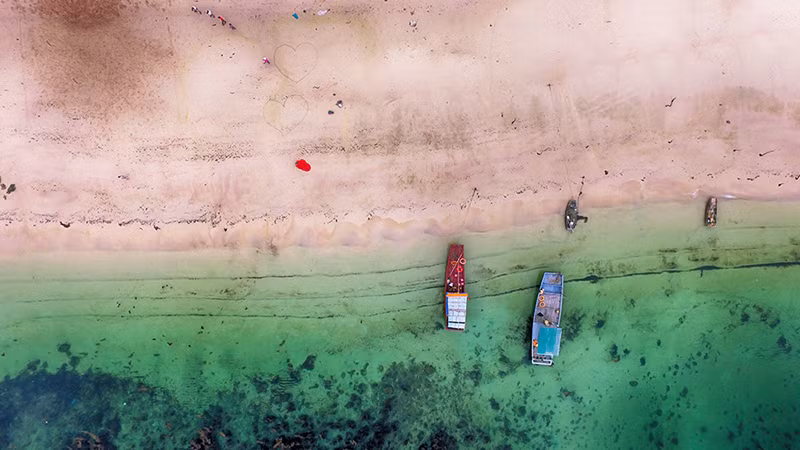 如诗如画的景色。