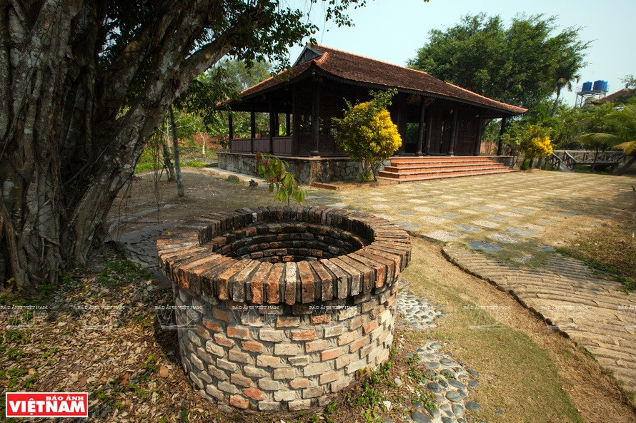 福禄寿古村里富有西南部地区建筑特色的住宅。图自越南画报