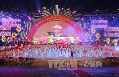  “ 信心永存 ” 文艺晚会吸引 1500 名演员参演。