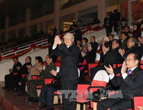 越共中央总书记阮富仲……