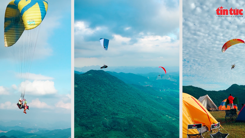 从乌博峰起飞到降落大约需要 20 分钟，视风向而定。图自越通社《信息报》