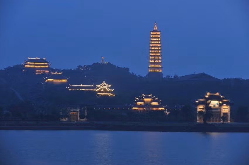 沛顶寺位于长安生态旅游区，总面积为539公顷。图片来源：越通社