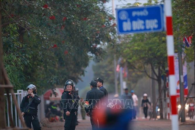 特朗普居住的JW万豪酒店和周边地区安全措施提升到最高级别。越通社记者 仲达 摄