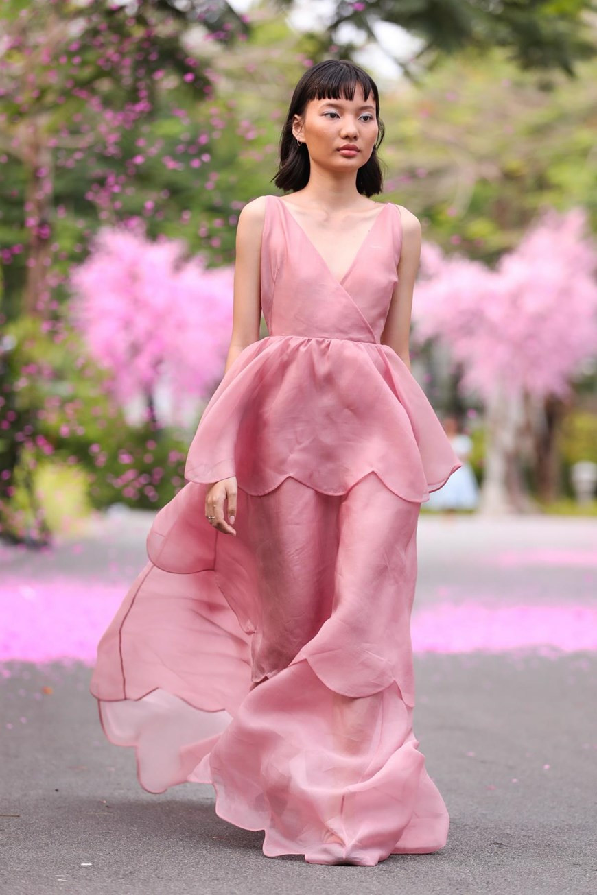 5个设计品牌精彩亮相，令人印象深刻。越通社记者大吴 摄