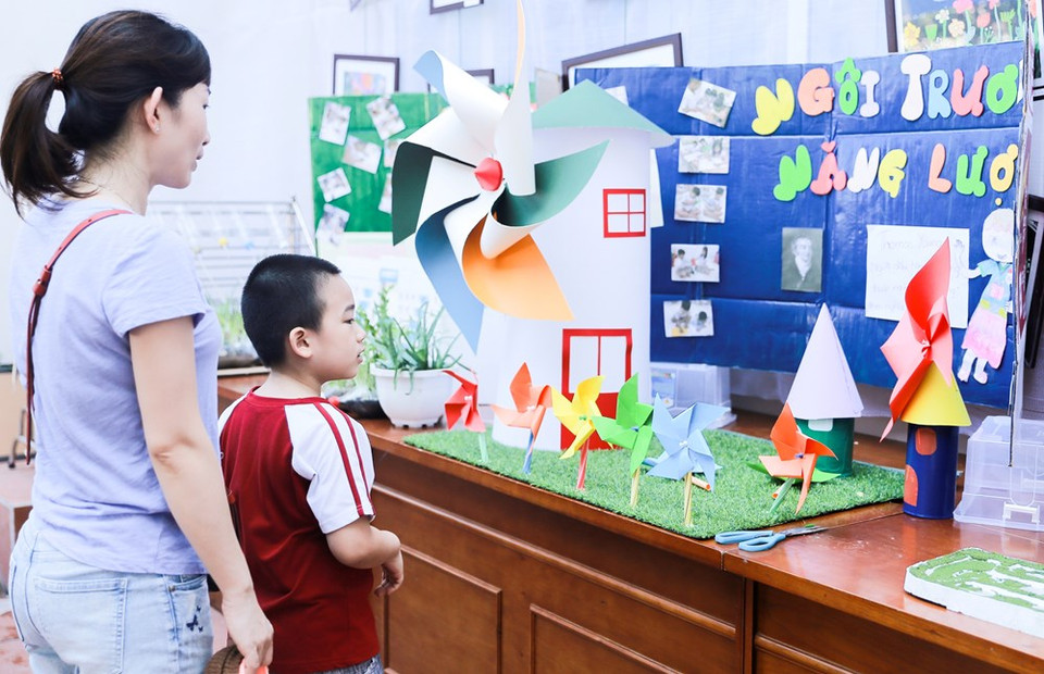 风能校园模式。（图片来源：越通社）