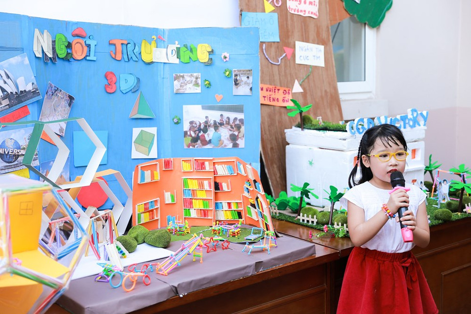 3D格式校园模式。（图片来源：越通社）