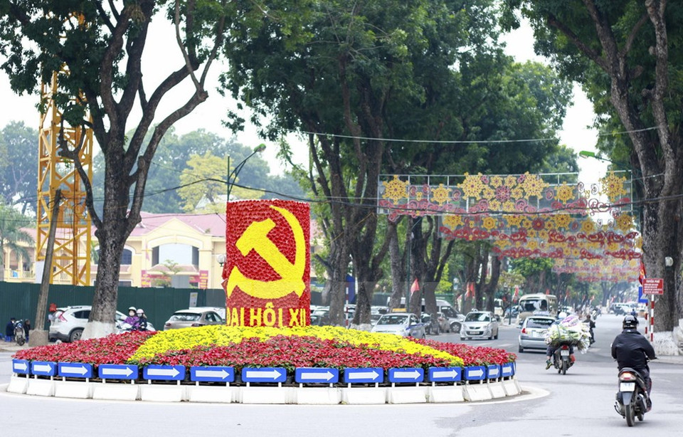 奠边府街。（图片来源：越通社）