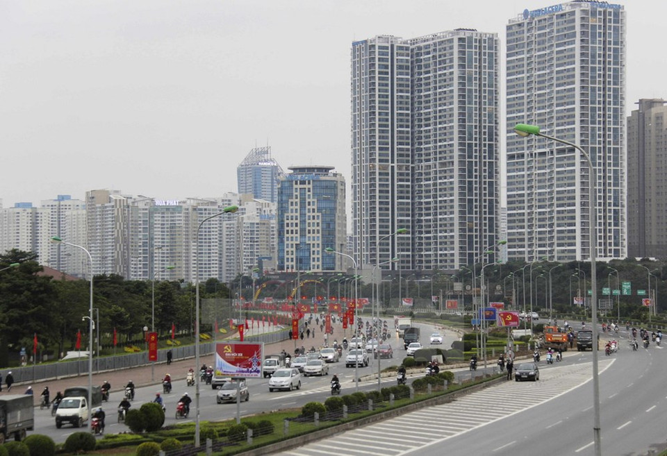 升龙大路。（图片来源：越通社）