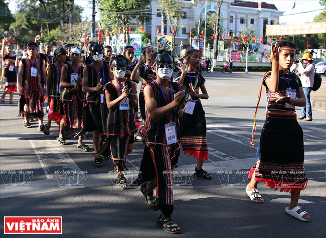 在西原地区，锣钲是节日不可缺少的精神食量。