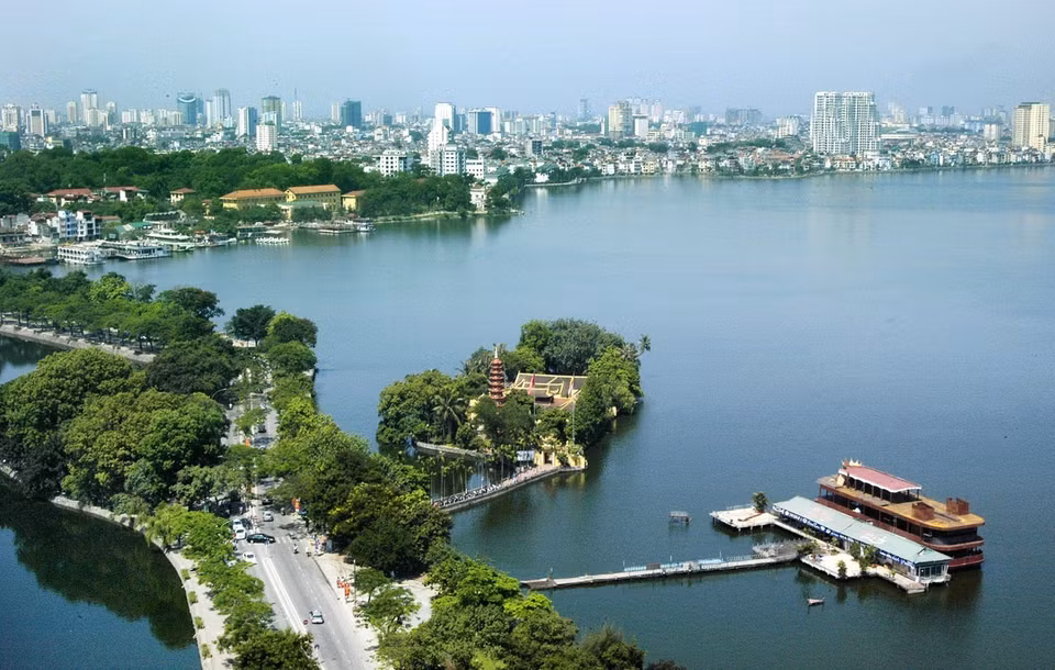 西湖。越通社记者 明东 摄