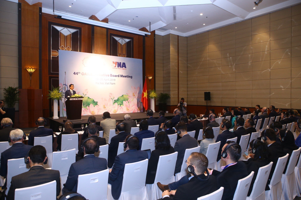 会议全景。图自越通社