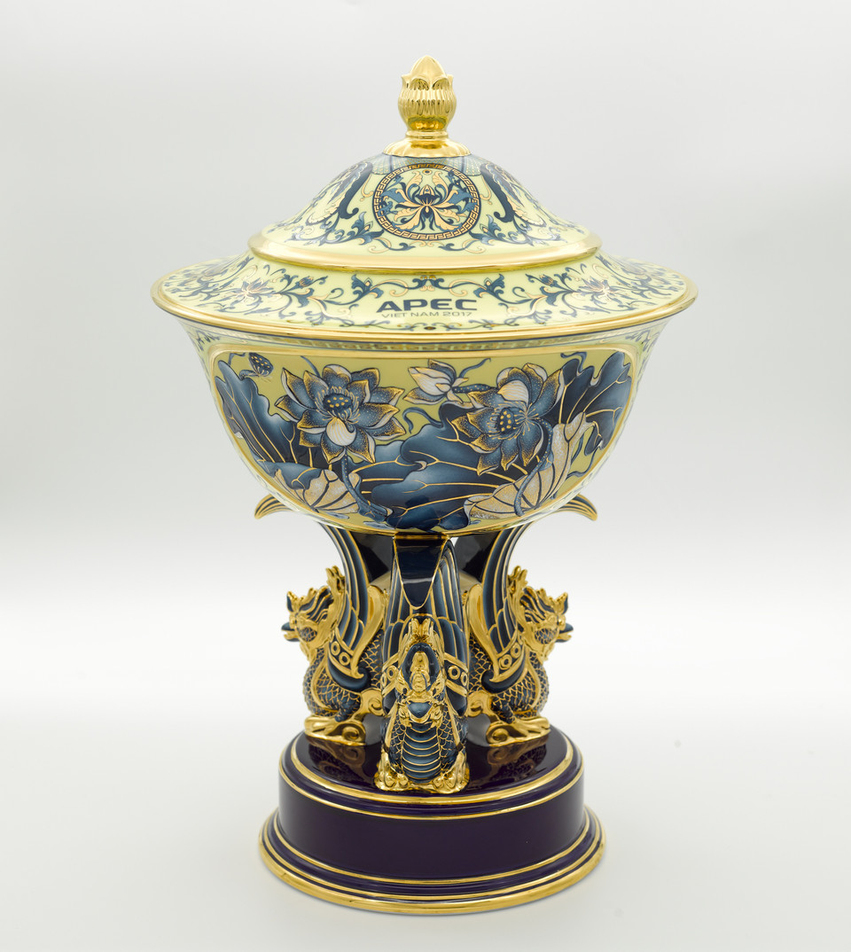 2017年APEC玉杯。（图片来源：越通社）