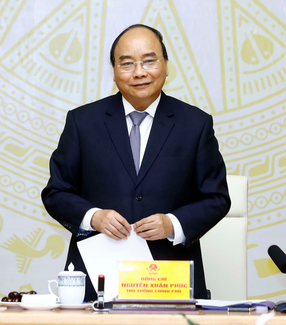 越南政府总理阮春福。越通社记者 统一 摄