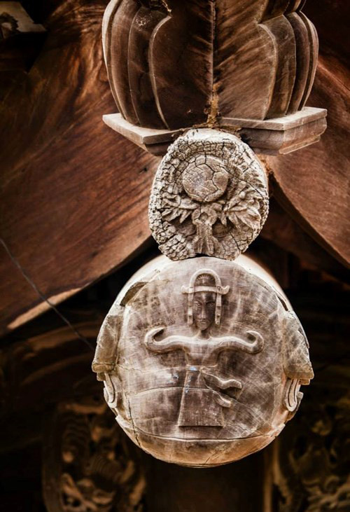 越南乡村古祠堂（图源：越南《人民报》） 