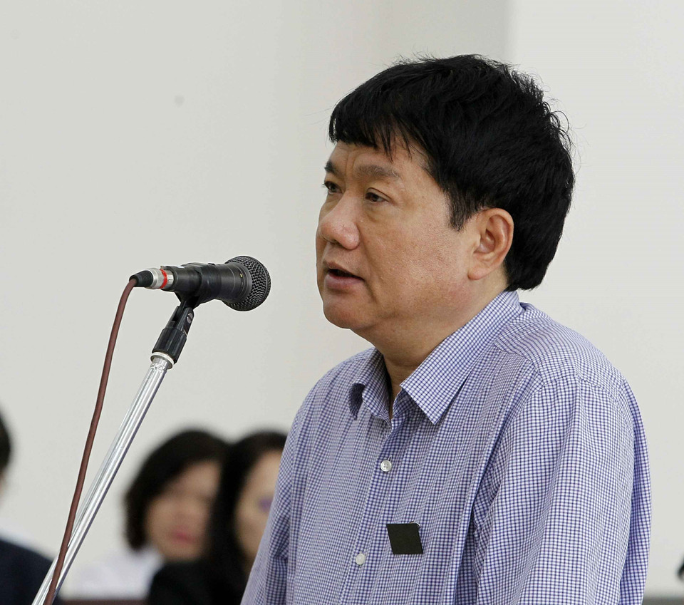  被告人丁罗升。越通社记者 文叠 摄