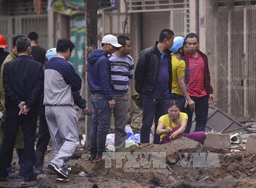 这起爆炸事件造成4人死亡，10人受伤，其中两人受重伤（图片来源：越通社）