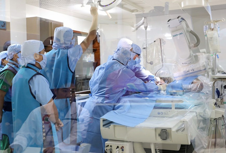 2015年9月14日，林同省综合医院的介入心脏病科正式投入运营。 这是中部西原地区的第一个心脏介入单位，为林同省乃至西原地区心脏病患者提供治疗。图自越通社