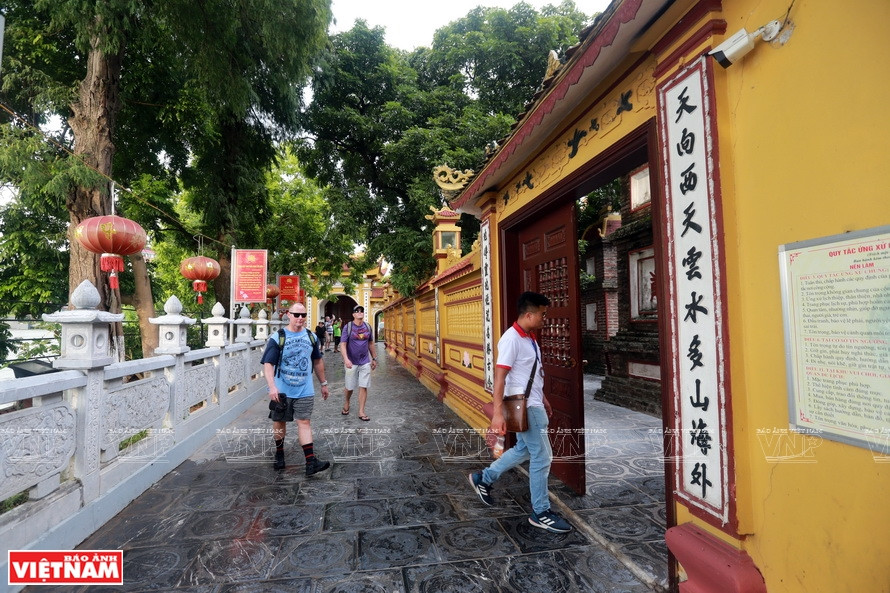 镇国寺是国内外游客落脚的理想地址。（图自越通社/越南画报）
