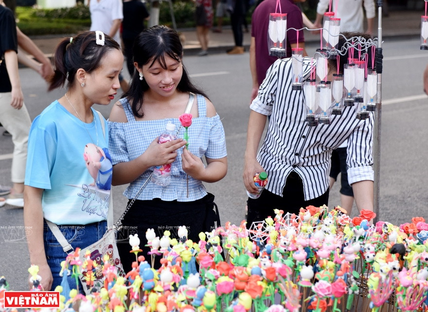 春罗村是面塑业的摇篮。面塑传统行业于400-500年前问世。图自越通社越南画报。