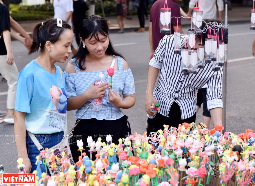 春罗村是面塑业的摇篮。面塑传统行业于400-500年前问世。图自越通社越南画报。