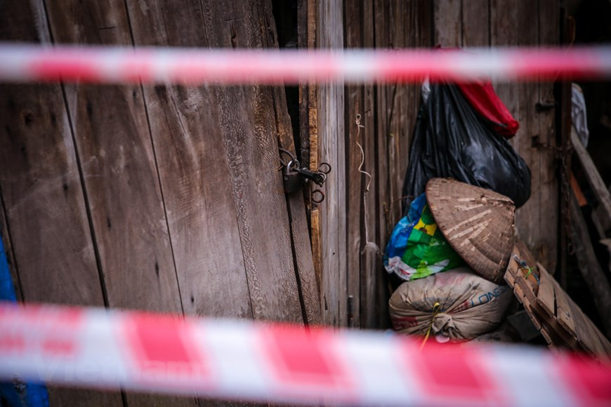由于第39例患者居住地属于搬迁地区，因此人口密度较低。（越通社记者明山 摄）