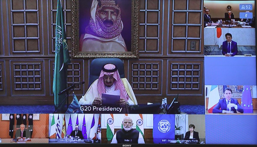 这是新冠肺炎疫情蔓延以来的首场重大国际活动。图自越通社