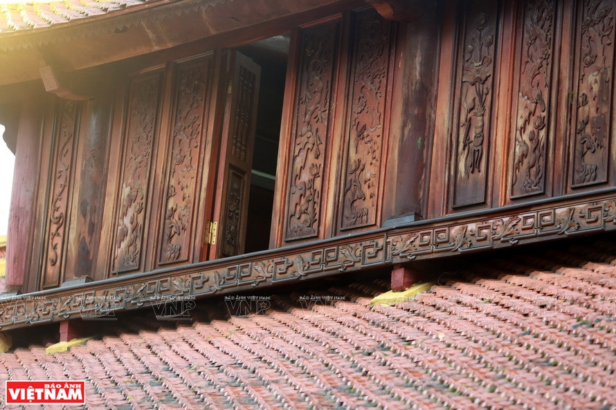 带有浓郁越南文化特色的镇国寺建筑细节。图自越通社越南画报