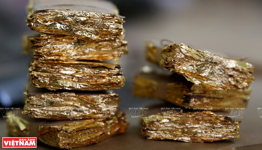 堆叠后的半成品。图自越通社