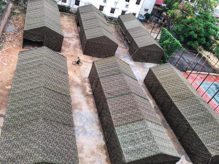 目前，白梅医院是河内市的最大役点。图自越通社