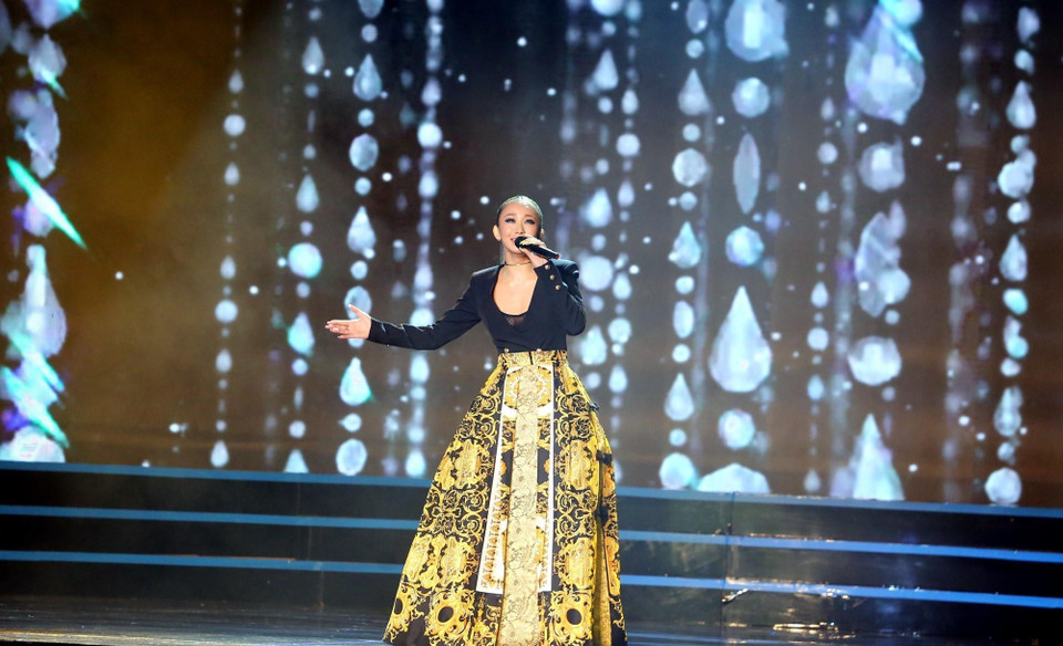 日本歌手。越通社记者成达 摄