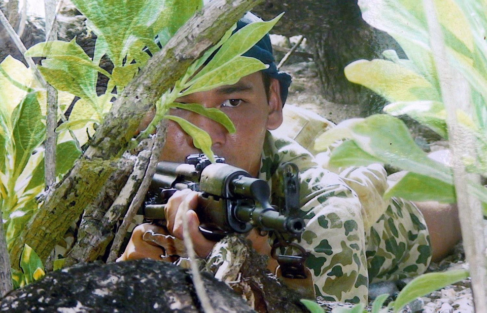  实地演练。越通社发