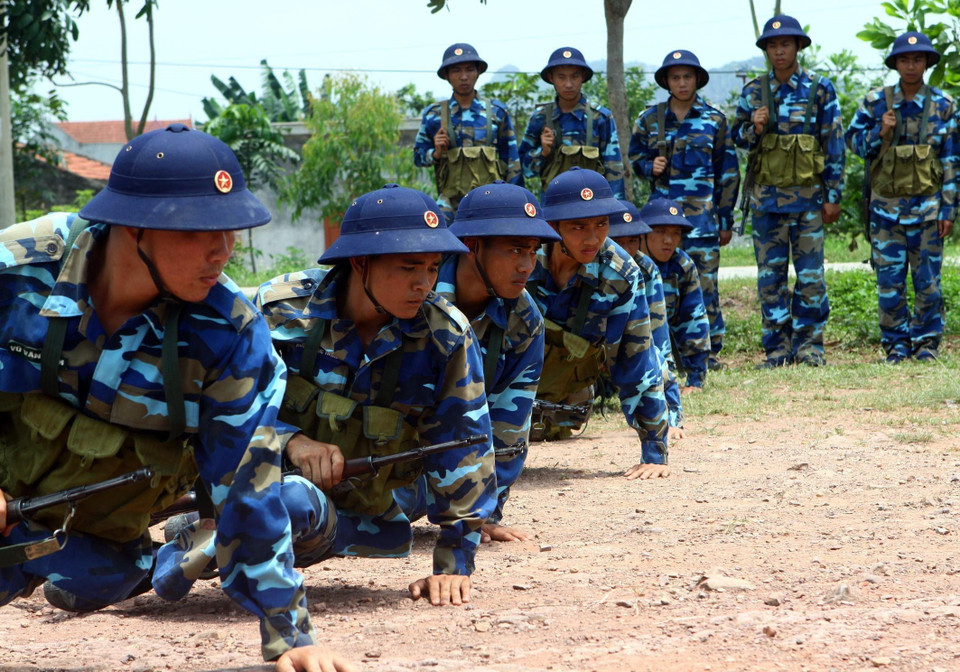  越南海军。越通社发