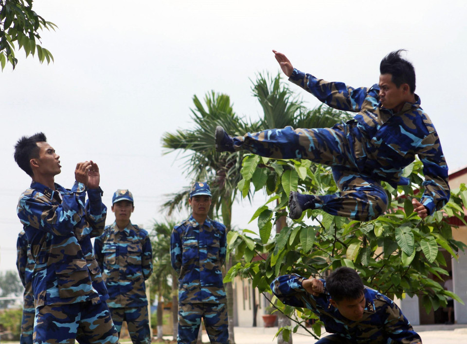  越南海军。越通社发