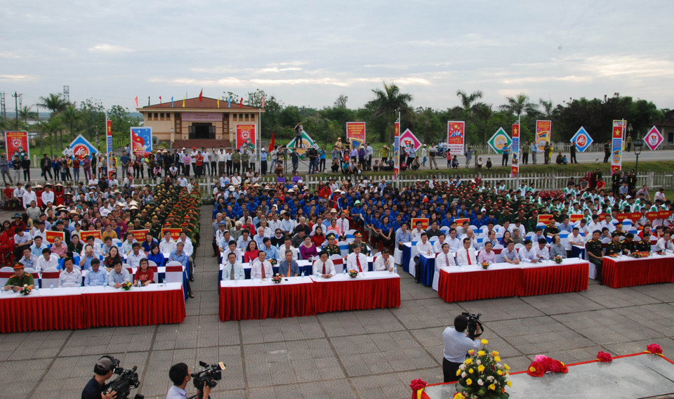 2018年“江山统一节”场景。越通社记者 清水 摄