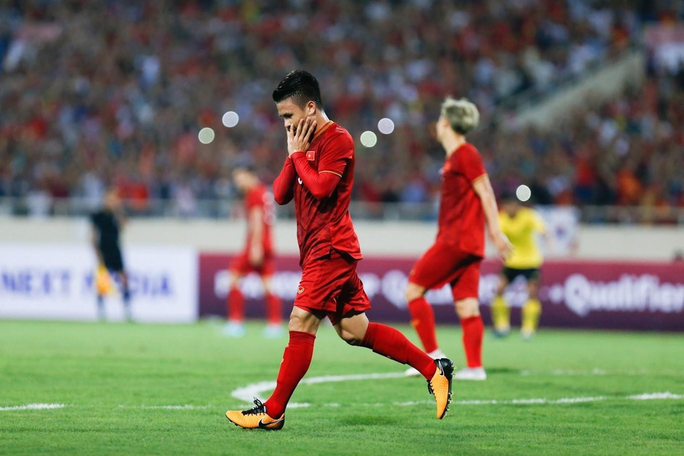 越南球员光海。越通社记者 仲达 摄