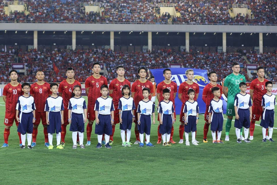  越南球队。越通社记者 仲达 摄